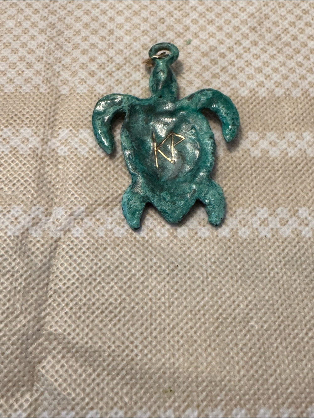 Turtle Pendant Necklace - Picture 2 of 3